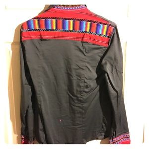 Thunderbird Brand Serape Rodeo Shirt - Youth XL